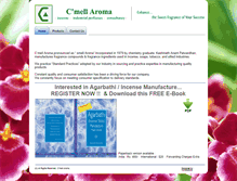 Tablet Screenshot of cmellaroma.com